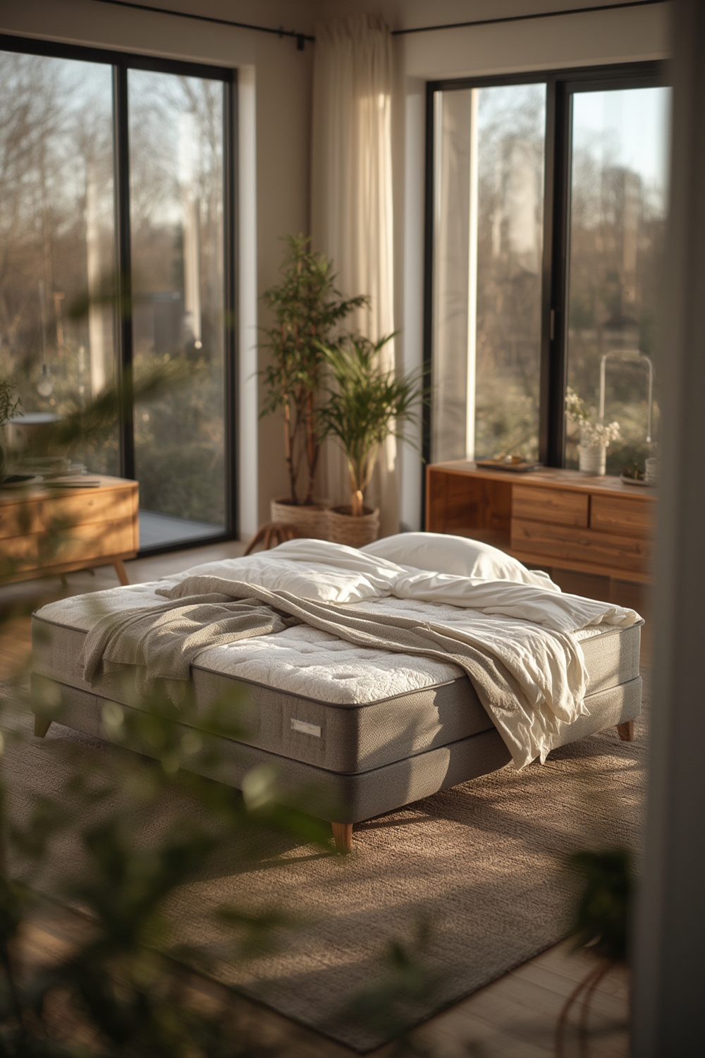 best bamboo charcoal memory foam mattress product view