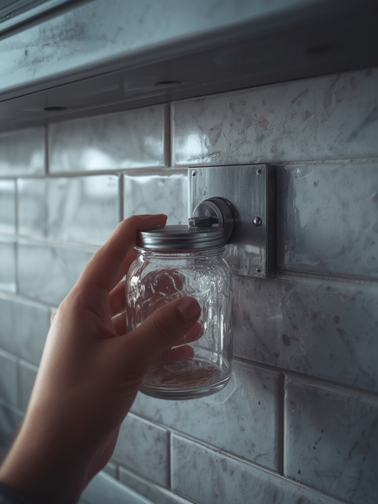 magnetic spice jars wall mounted - Illustration 2