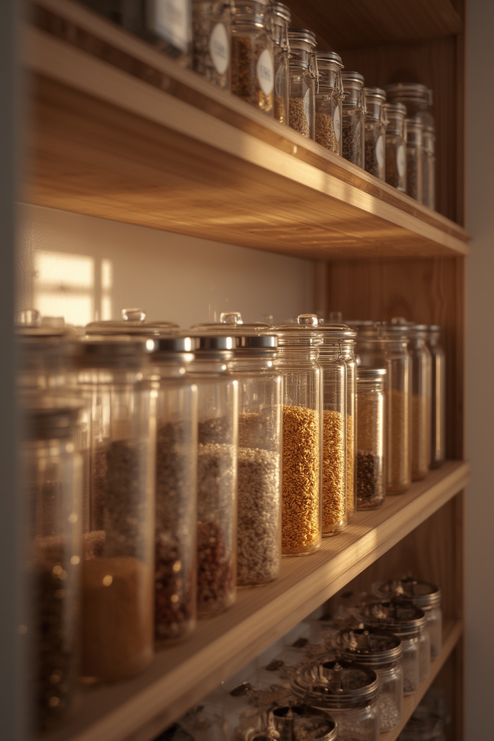 minimalist pantry containers viral - Illustration 1