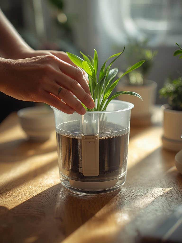 self-watering indoor planter trending - Illustration 2