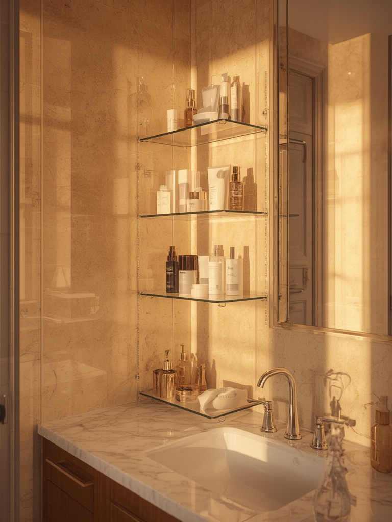 clear acrylic shelf organizer - Illustration 3